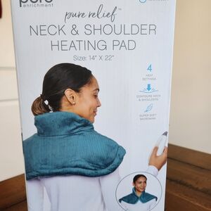 Pure Enrichment Neck & Shoulder Heating Pad - Blue